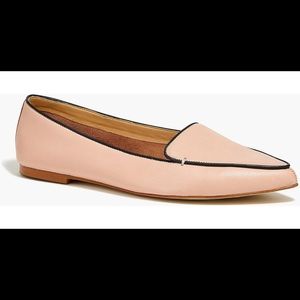NIB J. Crew Edie Loafers with Piping